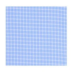 Chemise Bleue Carreaux Fins Blancs - Poche - CLAYN MC -Magasin De Bexley 01158009 claynmc bleu clair et blanc 7