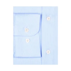 Chemise Coton Bleu Pâle - Col Français - PATERNE CLASSIC -Magasin De Bexley 0117203s paterneclassic bleu pale 8