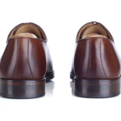 Richelieu Homme Châtaigne Patiné Semelle Cuir Avec Patin - PETER PATIN -Magasin De Bexley 01181007 peter patin chataigne patine 4