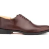 Richelieu Homme Chocolat Semelle Cuir Avec Patin - PETER PATIN -Magasin De Bexley 01181008 peterpatin chocolat 2