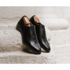 Richelieu Homme Noir Semelle Cuir Avec Patin - PETER PATIN 13 Richelieu Homme Noir Semelle Cuir Avec Patin - PETER PATIN -Magasin De Bexley 0118100k peter patin noir 6