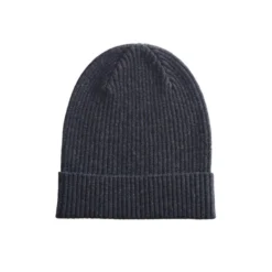 Bonnet Laine Homme Gris Anthracite Chiné - BENNETH