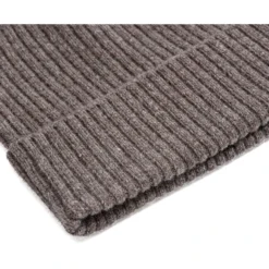 Bonnet Laine Homme Chocolat Chiné - BENNETH -Magasin De Bexley 0118801q benneth chocolat chine 2