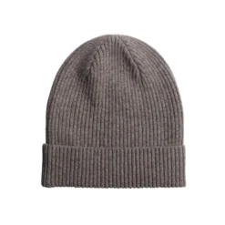 Bonnet Laine Homme Gris Taupe Chiné - BENNETH