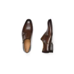 Chaussures Homme Double Boucle Chocolat Patiné - CHIGWELL 11 Chaussures Homme Double Boucle Chocolat Patiné - CHIGWELL -Magasin De Bexley 0120400a chigwell chocolat patine 3