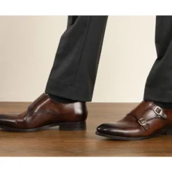 Chaussures Homme Double Boucle Chocolat Patiné - CHIGWELL 15 Chaussures Homme Double Boucle Chocolat Patiné - CHIGWELL -Magasin De Bexley 0120400a chigwell chocolat patine 7