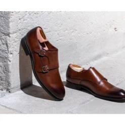 Chaussures Homme Double Boucle Chocolat Patiné - CHIGWELL 14 Chaussures Homme Double Boucle Chocolat Patiné - CHIGWELL -Magasin De Bexley 0120400a chigwell chocolat patine 8