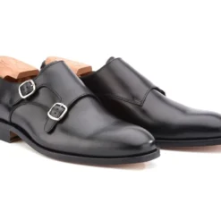 Chaussures Homme Double Boucle Noir - CHIGWELL -Magasin De Bexley 0120400k chigwell noir 1