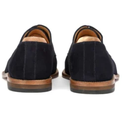 Derbies Homme Velours Marine Semelle Cuir - HILPERTON -Magasin De Bexley 01207016 hilperton velours marine 4