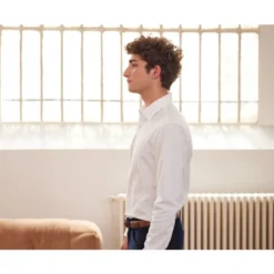 Chemise Oxford Coton Blanc - EVRARD -Magasin De Bexley 01224004 evrard blanc 3 1