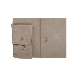 Chemise En Velours Taupe Clair - WAYNE -Magasin De Bexley 0123109s wayne taupe clair 6