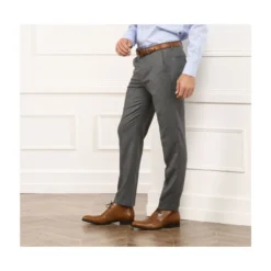 Pantalon Habillé Homme Gris Clair Chiné - LÉONARD 8 Pantalon Habillé Homme Gris Clair Chiné - LÉONARD -Magasin De Bexley 0123806k pantalonleonard gris chine 2