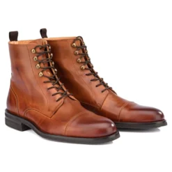 Derby Boots Homme à Lacets Châtaigne Patiné - ENFIELD II GOMME CITY 9 Derby Boots Homme à Lacets Châtaigne Patiné - ENFIELD II GOMME CITY -Magasin De Bexley 01264007 enfieldiigommecountry chataigne patine 1