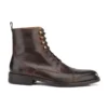 Derby Boots Homme à Lacets Chocolat Patiné - ENFIELD II GOMME CITY 1 Derby Boots Homme à Lacets Chocolat Patiné - ENFIELD II GOMME CITY -Magasin De Bexley 0126400a enfieldiigommecountry chocolat patine 2
