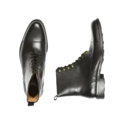 Derby Boots Homme à Lacets Noir Patiné - ENFIELD II GOMME CITY -Magasin De Bexley 0126404f enfieldii noir 3