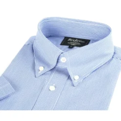 Chemise Rayée Bleu Et Blanc - Poche - TRENT MC -Magasin De Bexley 0126600f trentmc bleu ocean et blanc 2