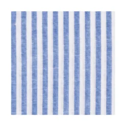 Chemise Coton Et Lin Rayures Bleues Et Blanches - EDIBERT -Magasin De Bexley 0127600a edibert bleu et blanc 4