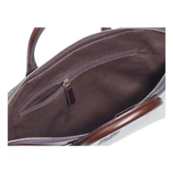 Porte-documents Homme En Cuir Chocolat - WILLINGTON -Magasin De Bexley 01288003 willington chocolat 7
