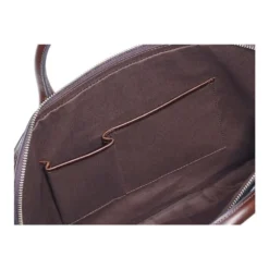 Porte-documents Homme En Cuir Chocolat - WILLINGTON -Magasin De Bexley 01288003 willington chocolat 8