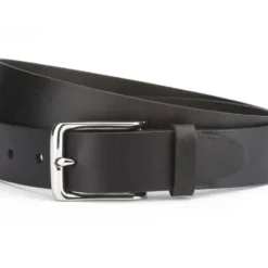 Ceinture En Cuir Homme Noir - WESTWOOD II SILVER -Magasin De Bexley 01290006 westwood ii silver noir 2
