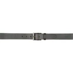 Ceinture En Cuir Homme Noir - WESTWOOD II SILVER -Magasin De Bexley 01290006 westwood ii silver noir 3