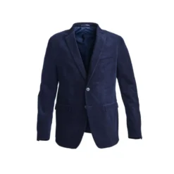 Blazer Homme Velours Côtelé Lavé Marine - LÉONTILDE -Magasin De Bexley 0130000u blazer leontilde marine 4