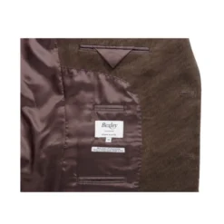 Blazer Homme Velours Côtelé Lavé Taupe Foncé - LÉONTILDE -Magasin De Bexley 0130003x blazer leontilde taupe fonce 5