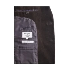 Blazer Homme Velours Côtelé Lavé Brun - LÉONTILDE -Magasin De Bexley 01300092 blazer leontilde brun 6