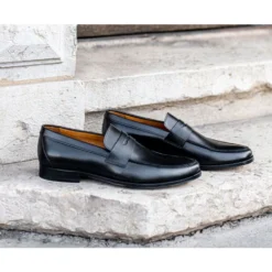 Mocassin Homme Cuir Noir - DAVIES II -Magasin De Bexley 0130700k davies ii noir 8