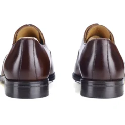 Richelieu Homme Chocolat Patiné Semelle Cuir - WINFORD -Magasin De Bexley 0130900a winford chocolat patine 4 1