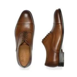 Richelieu Homme Cognac Patiné Semelle Cuir - WINFORD -Magasin De Bexley 0130905a winford cognac patine 3