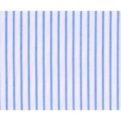 Chemise Blanche à Rayures Bleues - GEOFFROY -Magasin De Bexley 0132705i geoffroy blanc et bleu 6 1