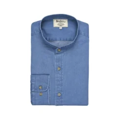 Chemise Jean Denim Indigo - Col Officier - JOSEPH -Magasin De Bexley 01330025 joseph denim 1