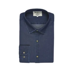 Chemise Jean Denim Indigo Foncé - JACQUEMIN 12 Chemise Jean Denim Indigo Foncé - JACQUEMIN -Magasin De Bexley 0133108l jacquemin denim fonce 1