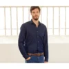 Chemise Jean Denim Indigo Foncé - JACQUEMIN 2 Chemise Jean Denim Indigo Foncé - JACQUEMIN -Magasin De Bexley 0133108l jacquemin denim fonce 1bis