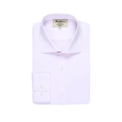 Chemise Oxford Rose - Col Italien - ERNESTO -Magasin De Bexley 01340015 ernesto rose clair et blanc 1