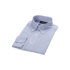 Chemise Blanche à Rayures Bleues Océan Et Poche Poitrine - BRODERICK 13 Chemise Blanche à Rayures Bleues Océan Et Poche Poitrine - BRODERICK -Magasin De Bexley 01343064 broderick blanc et bleu ocean 5