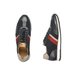 Sneakers Homme Navy Patiné Et Marine - MELINGA -Magasin De Bexley 0136005k melinga navy patine et marine 3