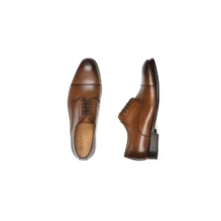 Derbies Homme Cognac Patiné Semelle Cuir - GILWELL -Magasin De Bexley 0136205a gilwell cognac patine 3
