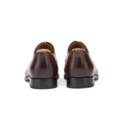 Derbies Homme Cognac Patiné Semelle Cuir - GILWELL -Magasin De Bexley 0136205a gilwell cognac patine 4