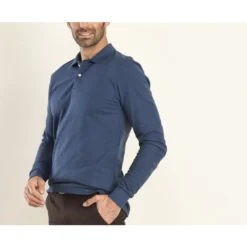 Polo Manches Longues Homme Bleu - ANDY II ML 11 Polo Manches Longues Homme Bleu - ANDY II ML -Magasin De Bexley 01365006 andyii bleu 3