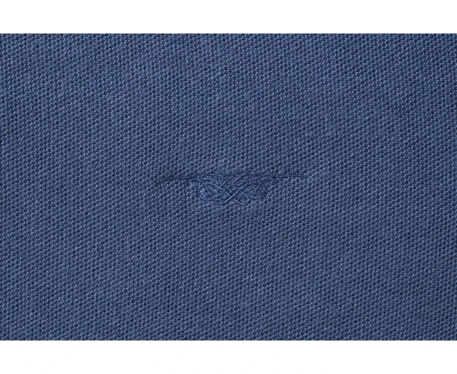 Polo Manches Longues Homme Bleu - ANDY II ML 9 Polo Manches Longues Homme Bleu - ANDY II ML – Image 7