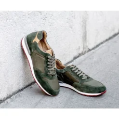 Sneakers Homme Kaki - CANBERRA II 13 Sneakers Homme Kaki - CANBERRA II -Magasin De Bexley 0137403w canberra ii kaki 12 1