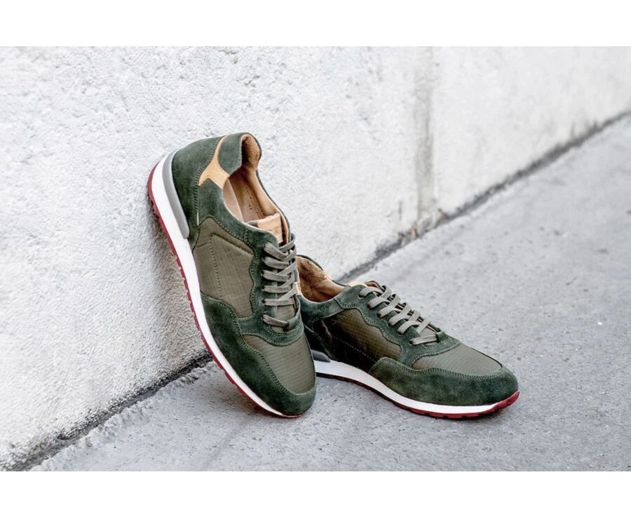 Sneakers Homme Kaki - CANBERRA II 8 Sneakers Homme Kaki - CANBERRA II – Image 6