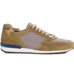 Sneakers Homme Velours Camel - CANBERRA II