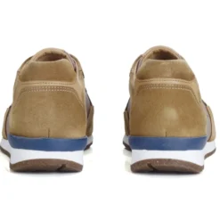 Sneakers Homme Velours Camel - CANBERRA II -Magasin De Bexley 0137406r canberra ii velours camel 4