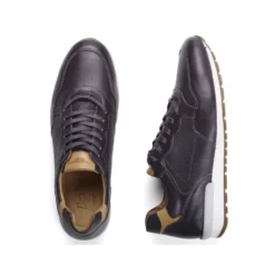 Sneakers Homme Charbon Patiné - CANBERRA II -Magasin De Bexley 0137406w canberra ii charbon patine 3