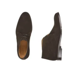 Chukka Boots Homme Velours Brun - WORMINGTON GOMME -Magasin De Bexley 0138000y wormington gomme velours brun 3