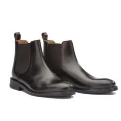 Chelsea Boots Cuir Homme Chocolat - FANGLER GOMME CITY -Magasin De Bexley 01381008 fangler gomme country chocolat 2
