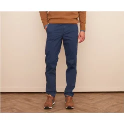 Pantalon Chino Homme Navy Denim - JERRY II